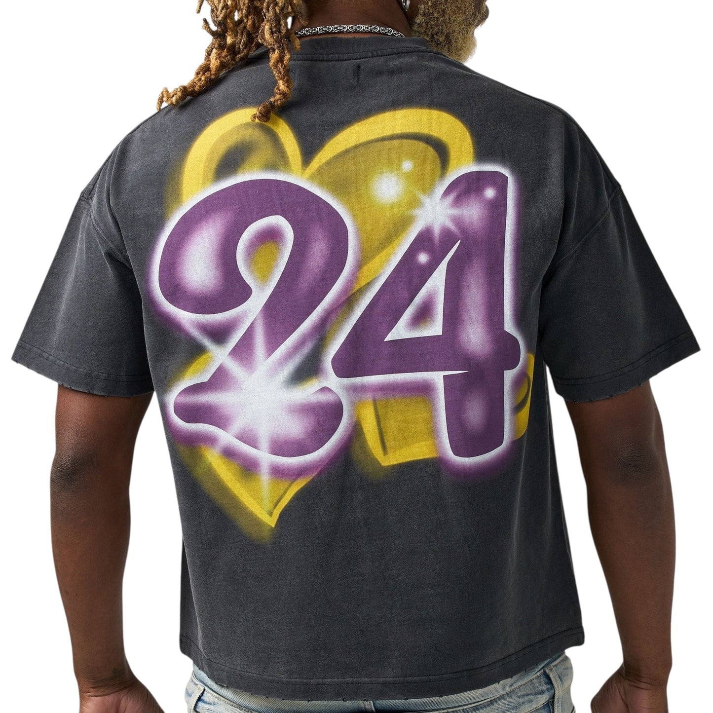 Duaa Forever Tee Shirt Black/Gold