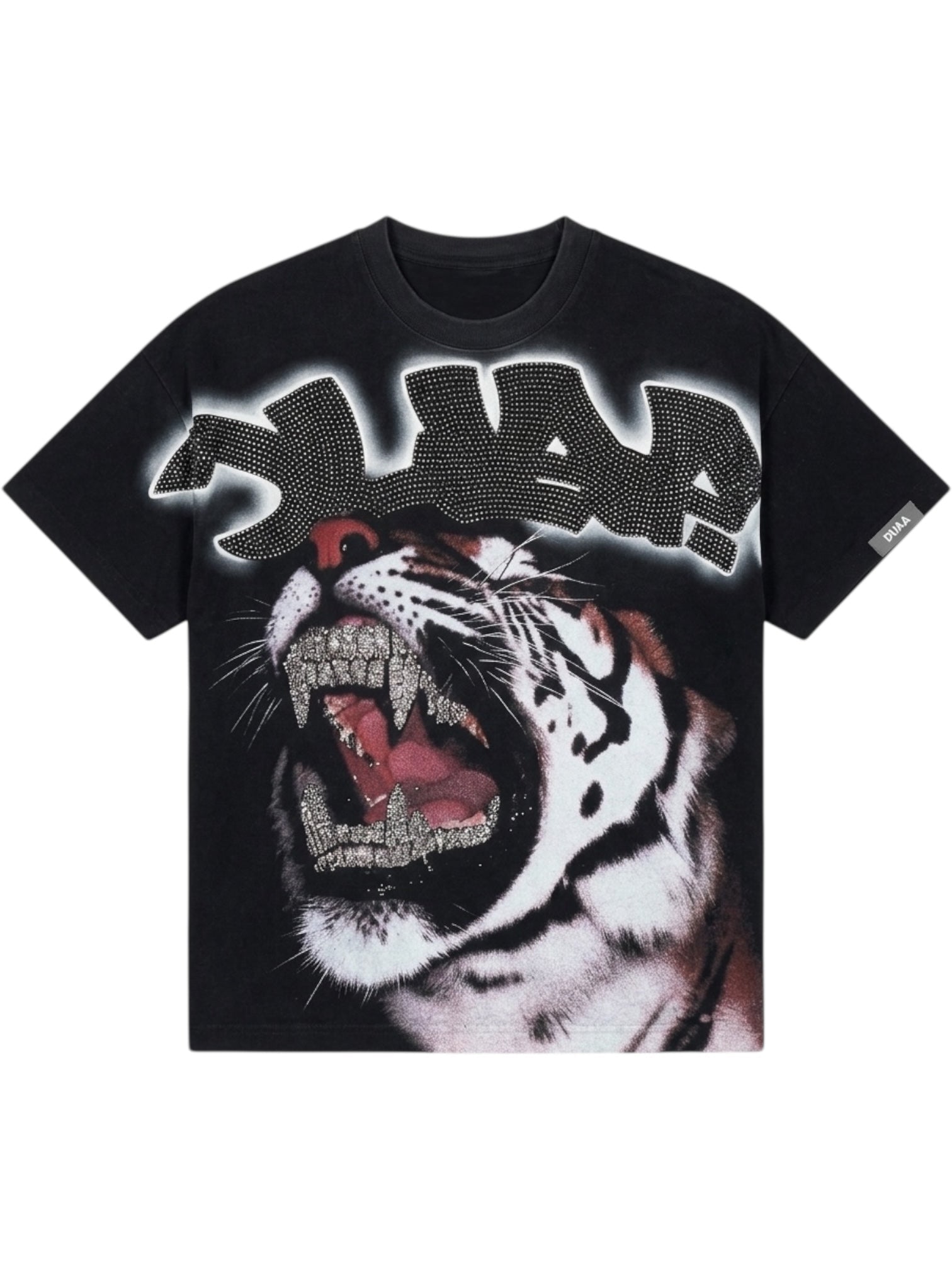 Duaa Grill Tee Shirt Black