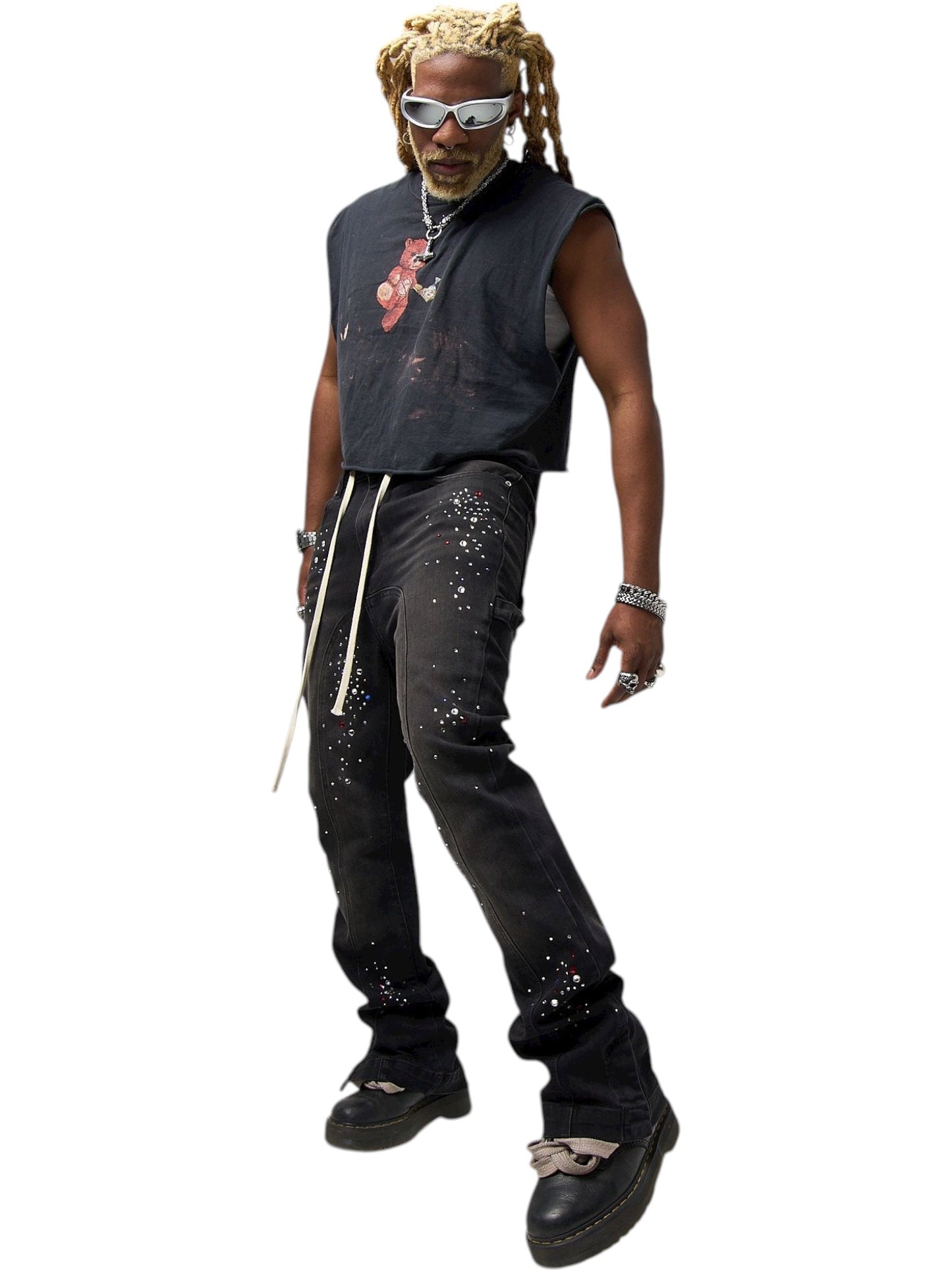 Duaa Guidance Black Denim