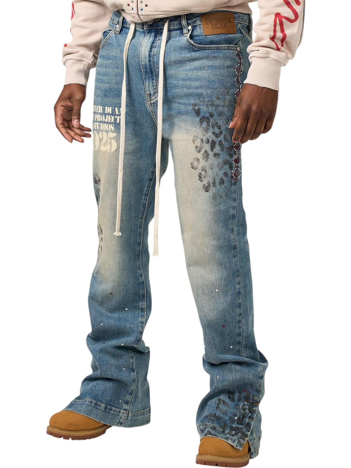 Duaa Liberta Blue Wash Denim