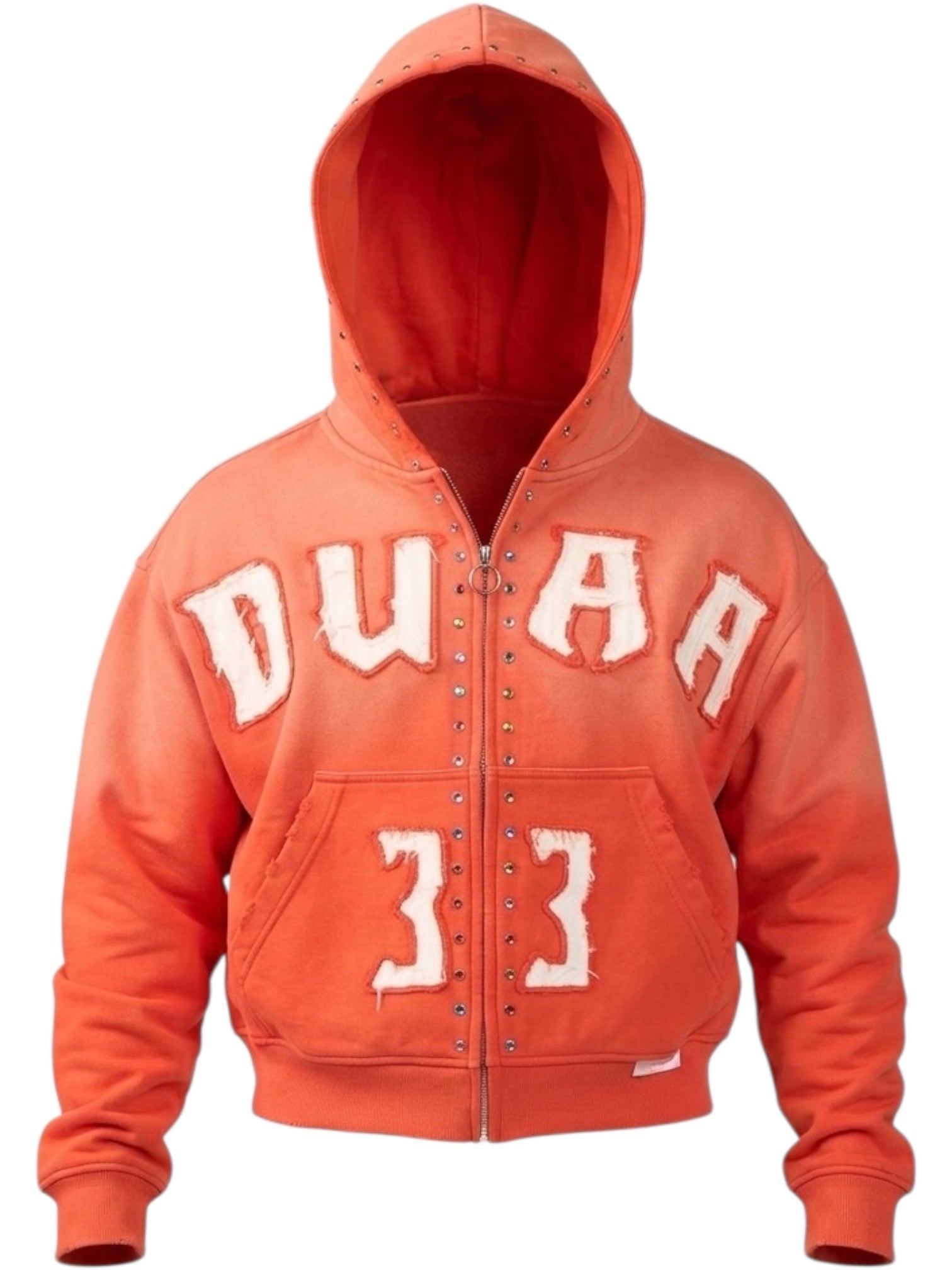 Duaa Master Orange Hoodie