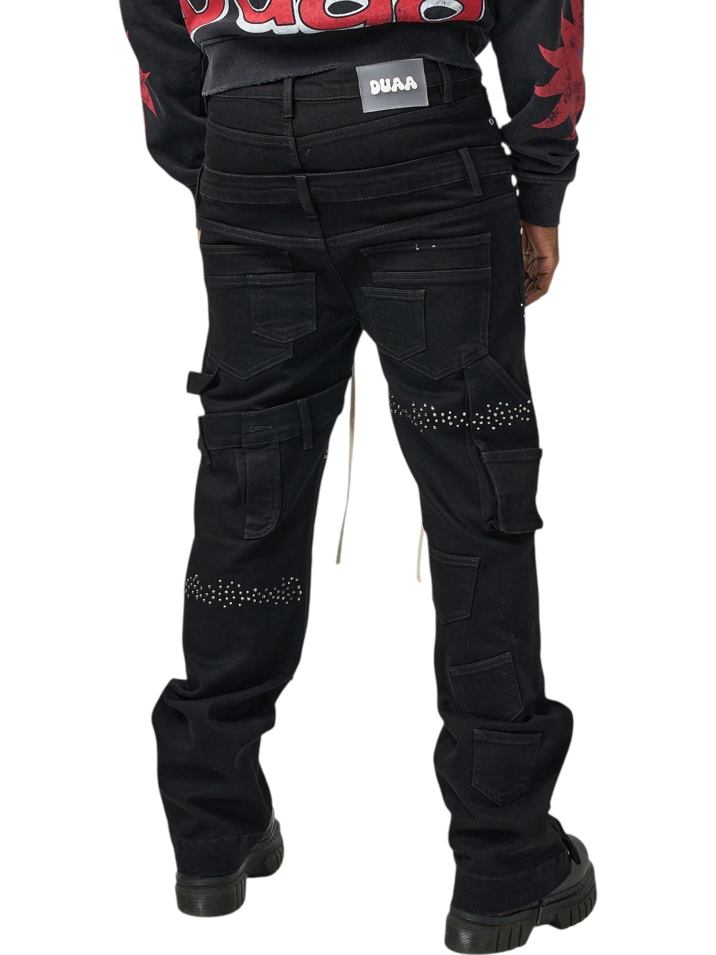 Duaa Memory Black Denim