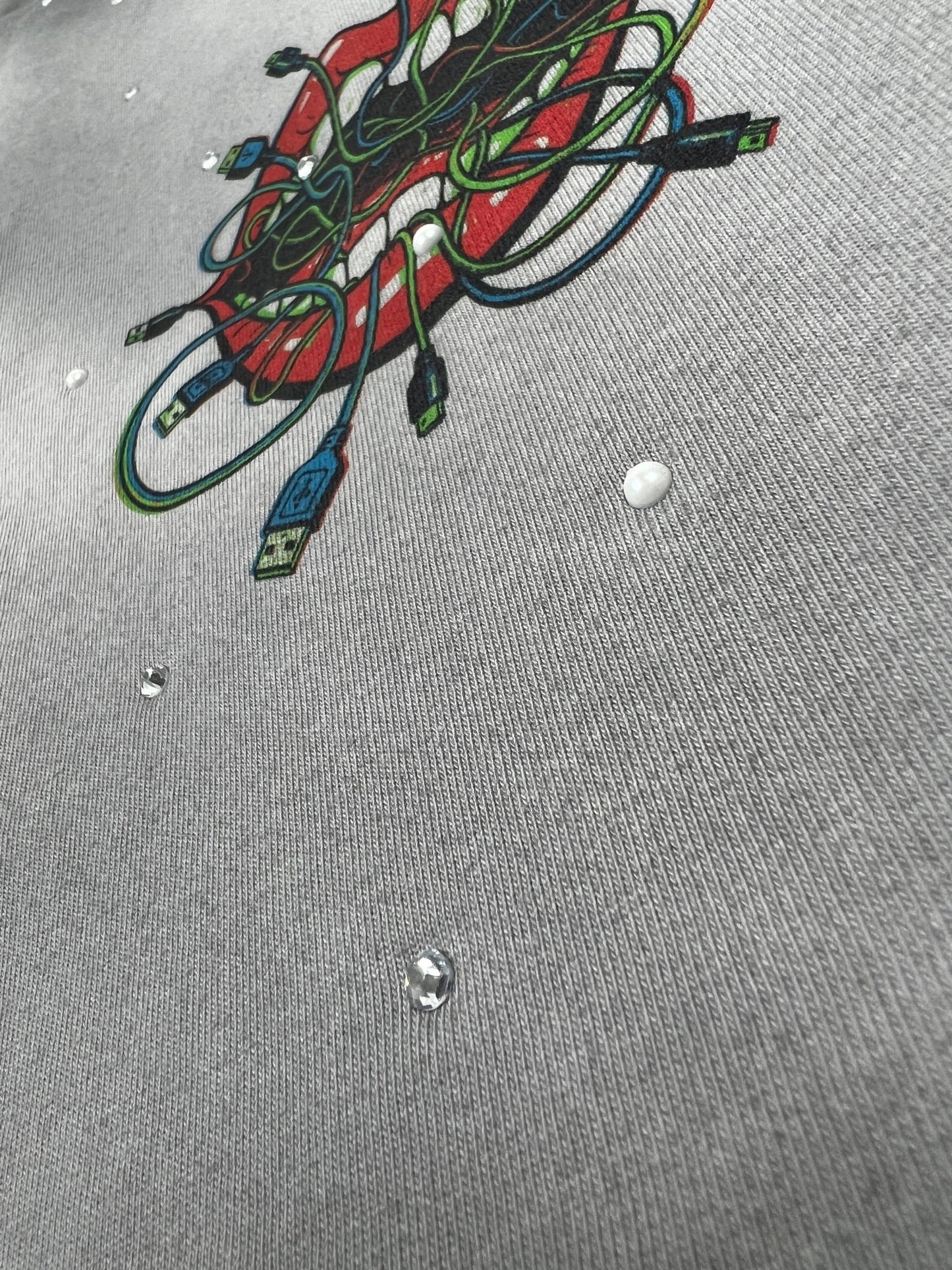 Duaa New Age Tee Grey