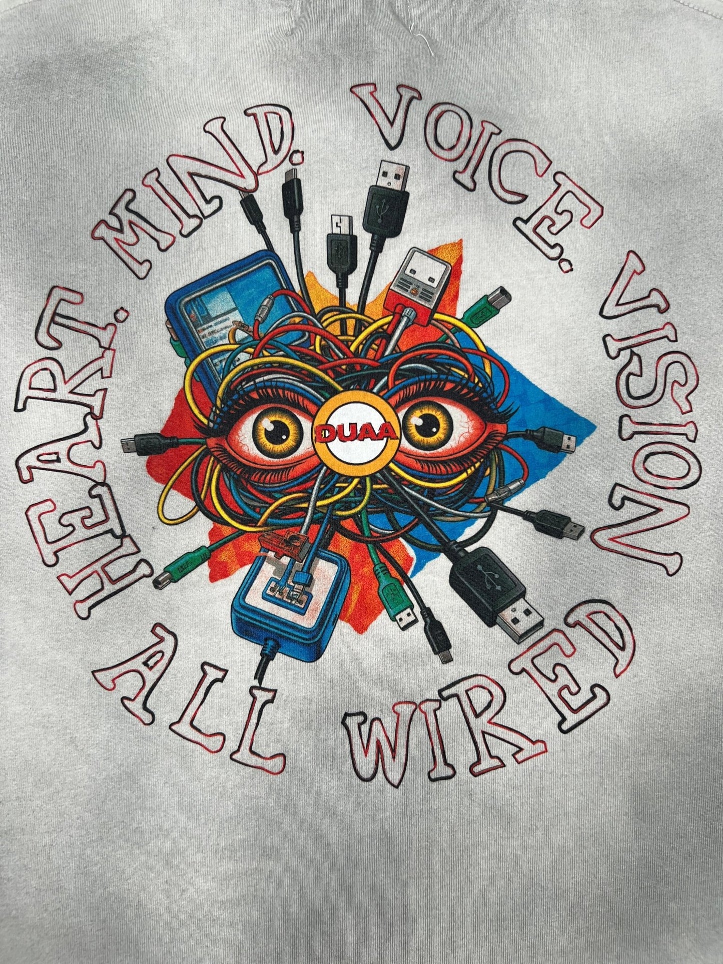 Duaa New Age Tee Grey