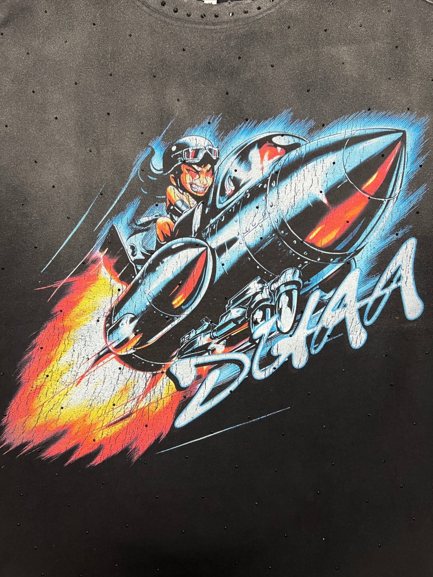 Duaa Next Level Tee Shirt Stone