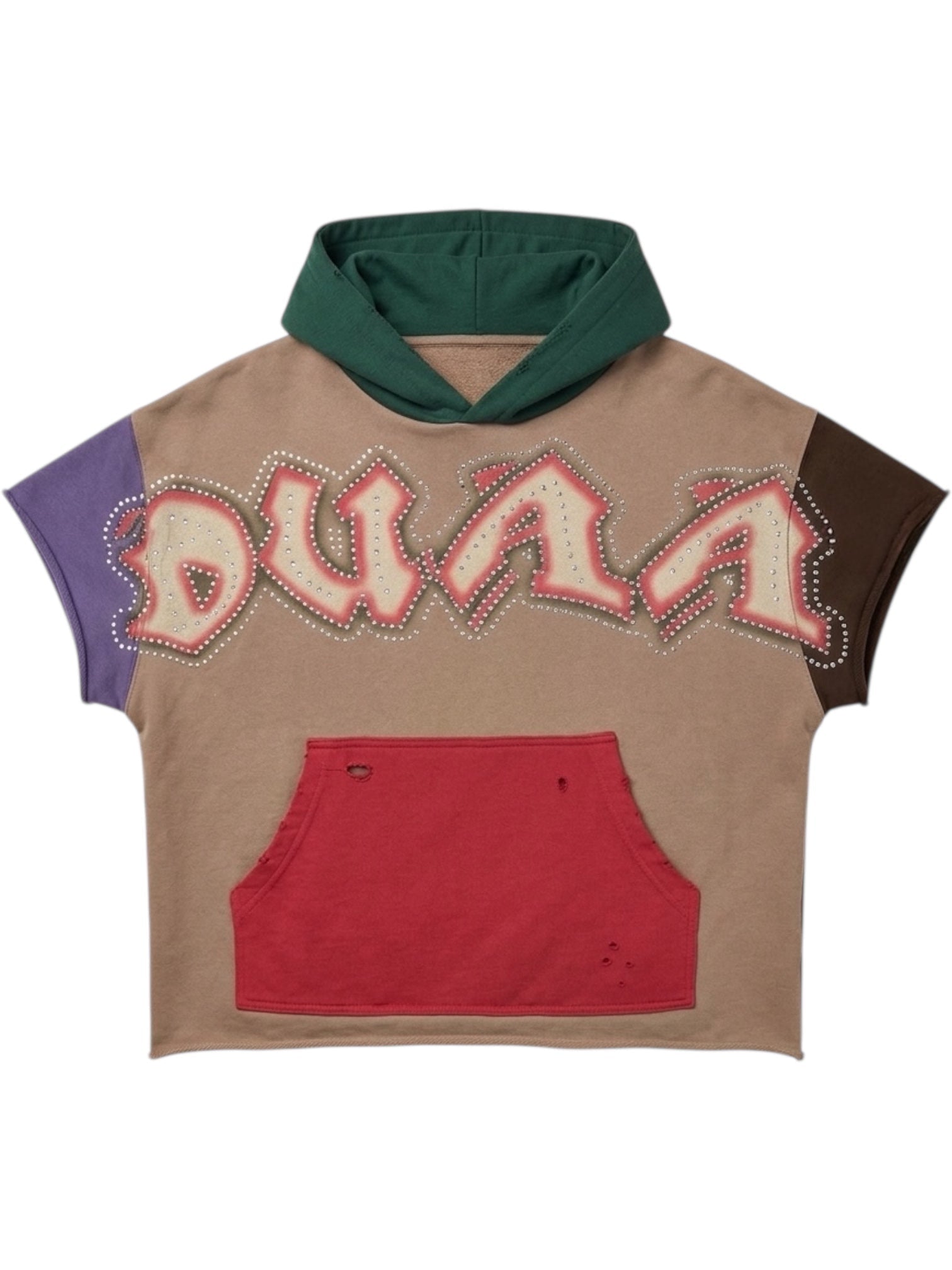 Duaa Retro Hoodie Color