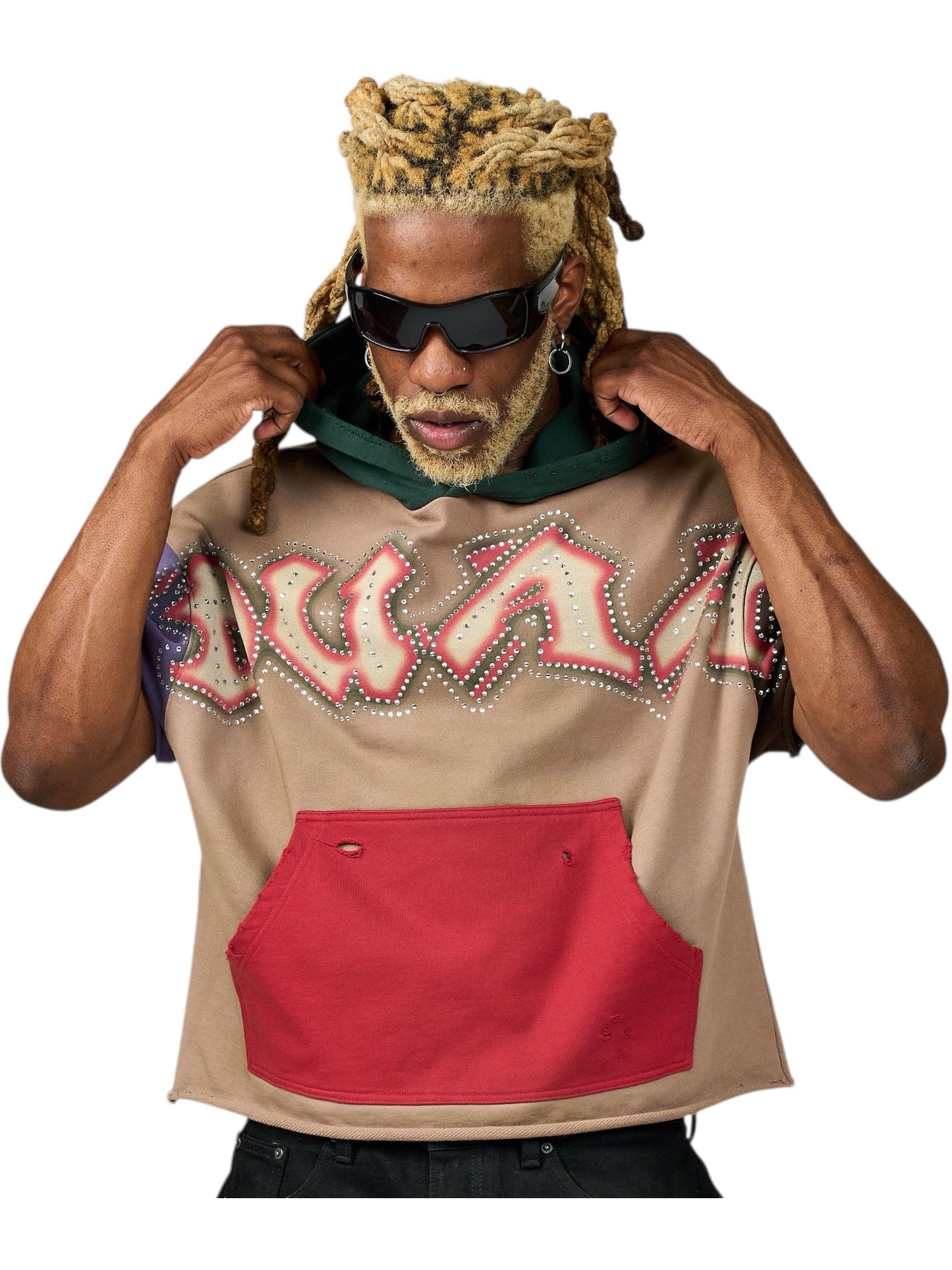 Duaa Retro Hoodie Color