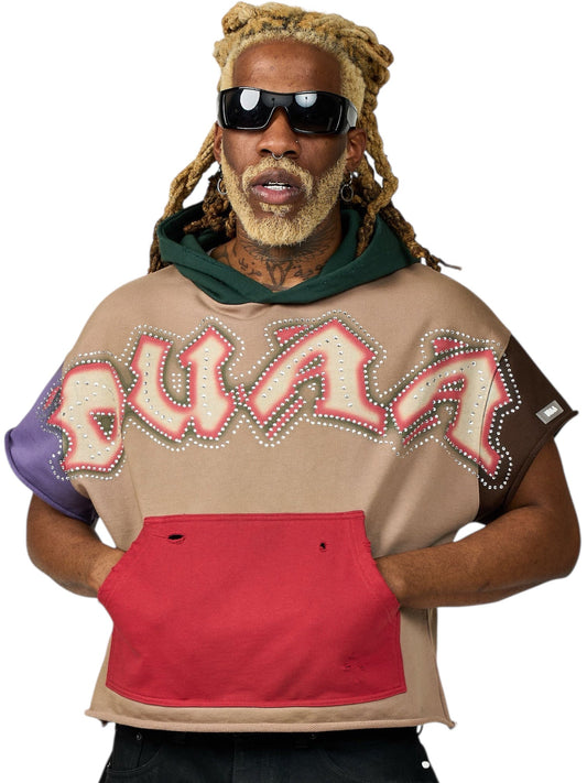 Duaa Retro Hoodie Color