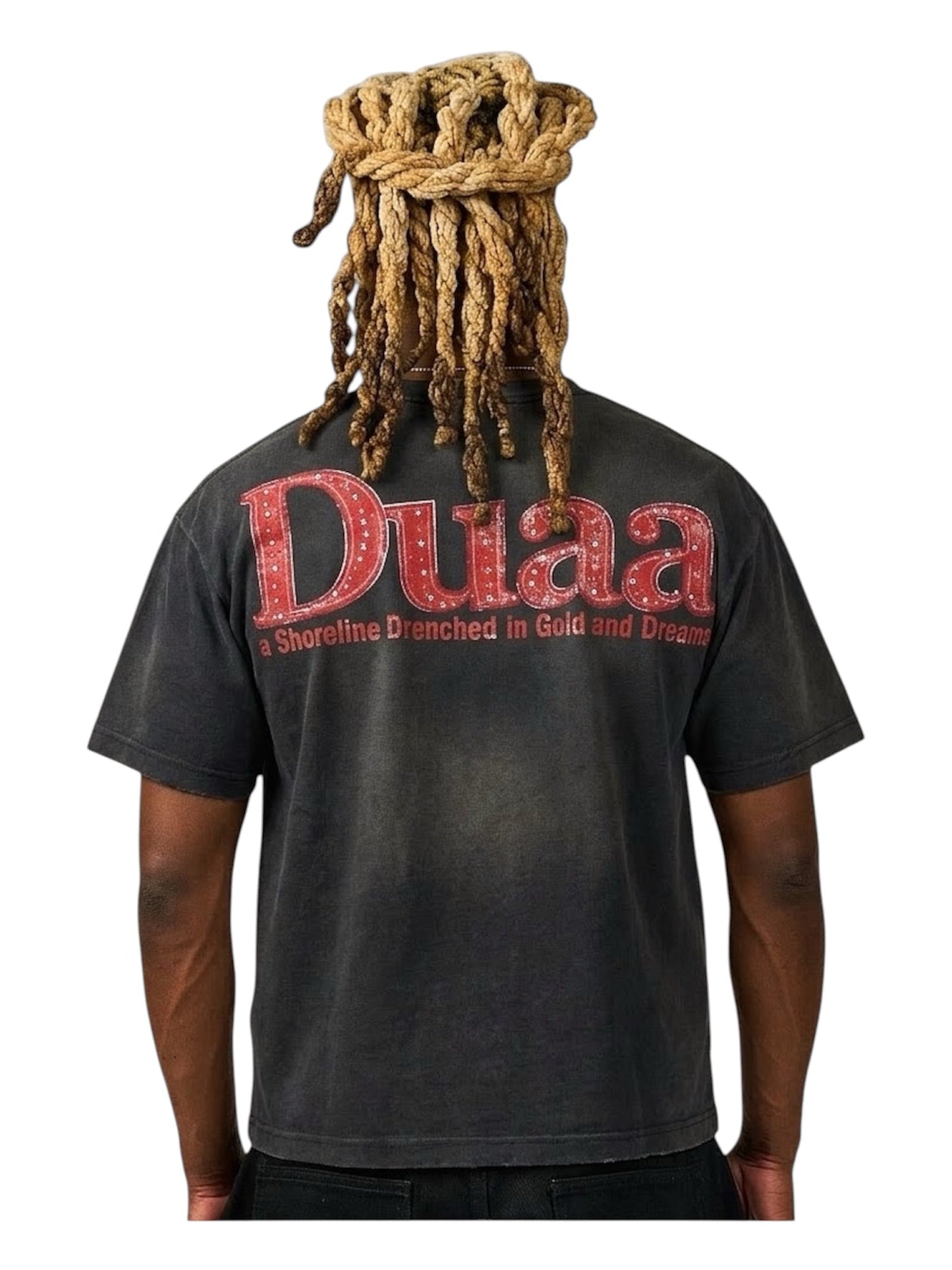 Duaa Shoreline Tee Shirt Black