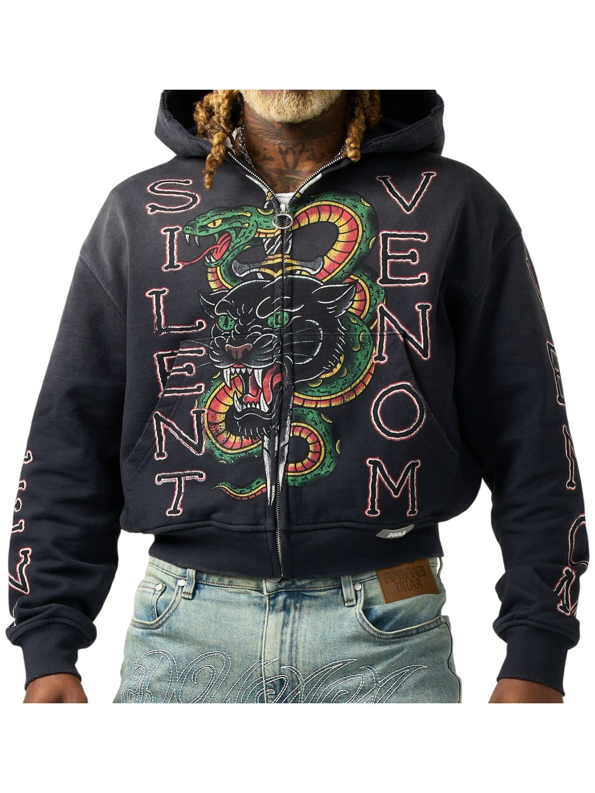 Probus Duaa Snake Hoodie Black Duaa Snake Hoodie Black BLACK