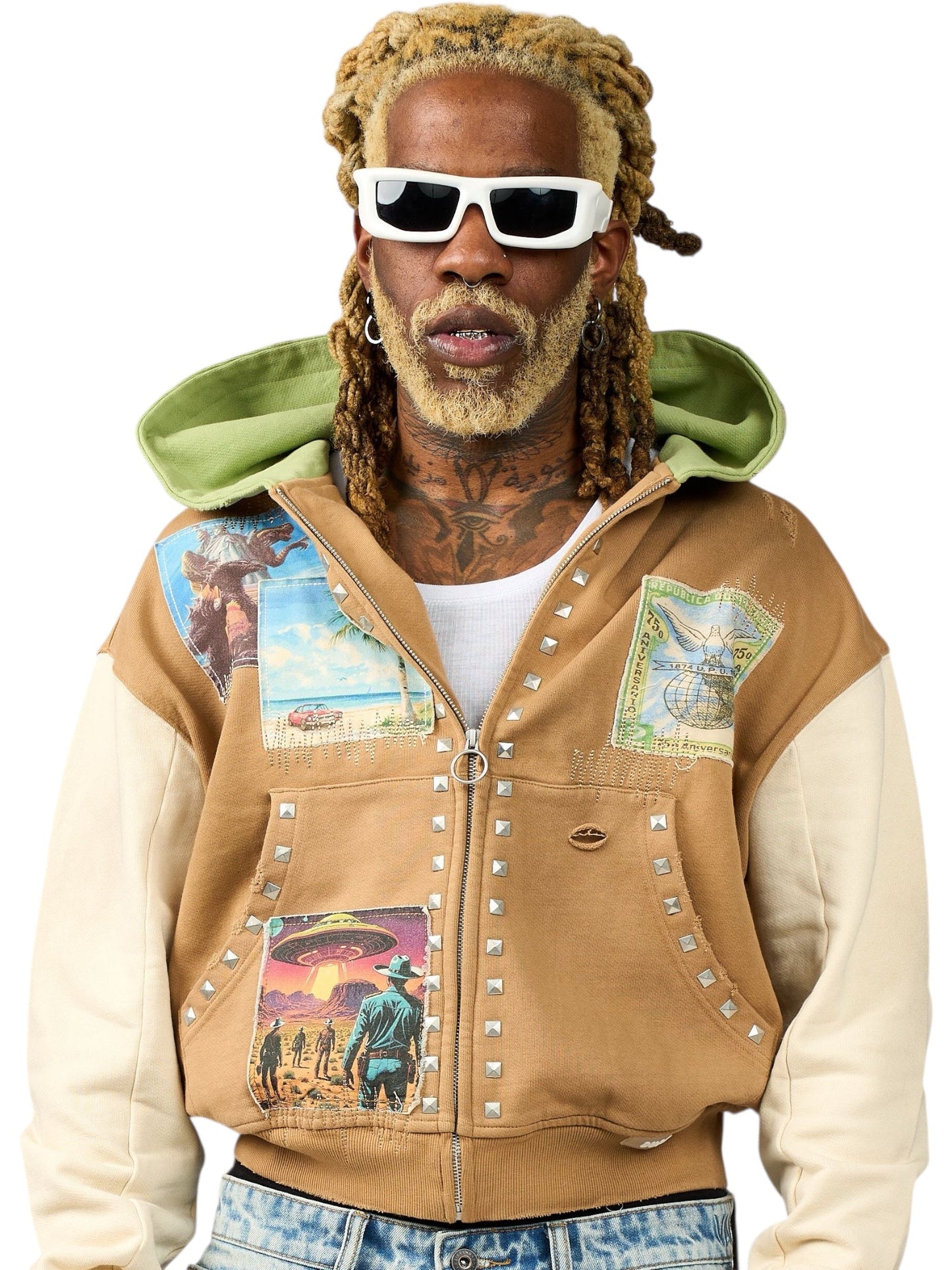 Duaa Traveler Hoodie Brown