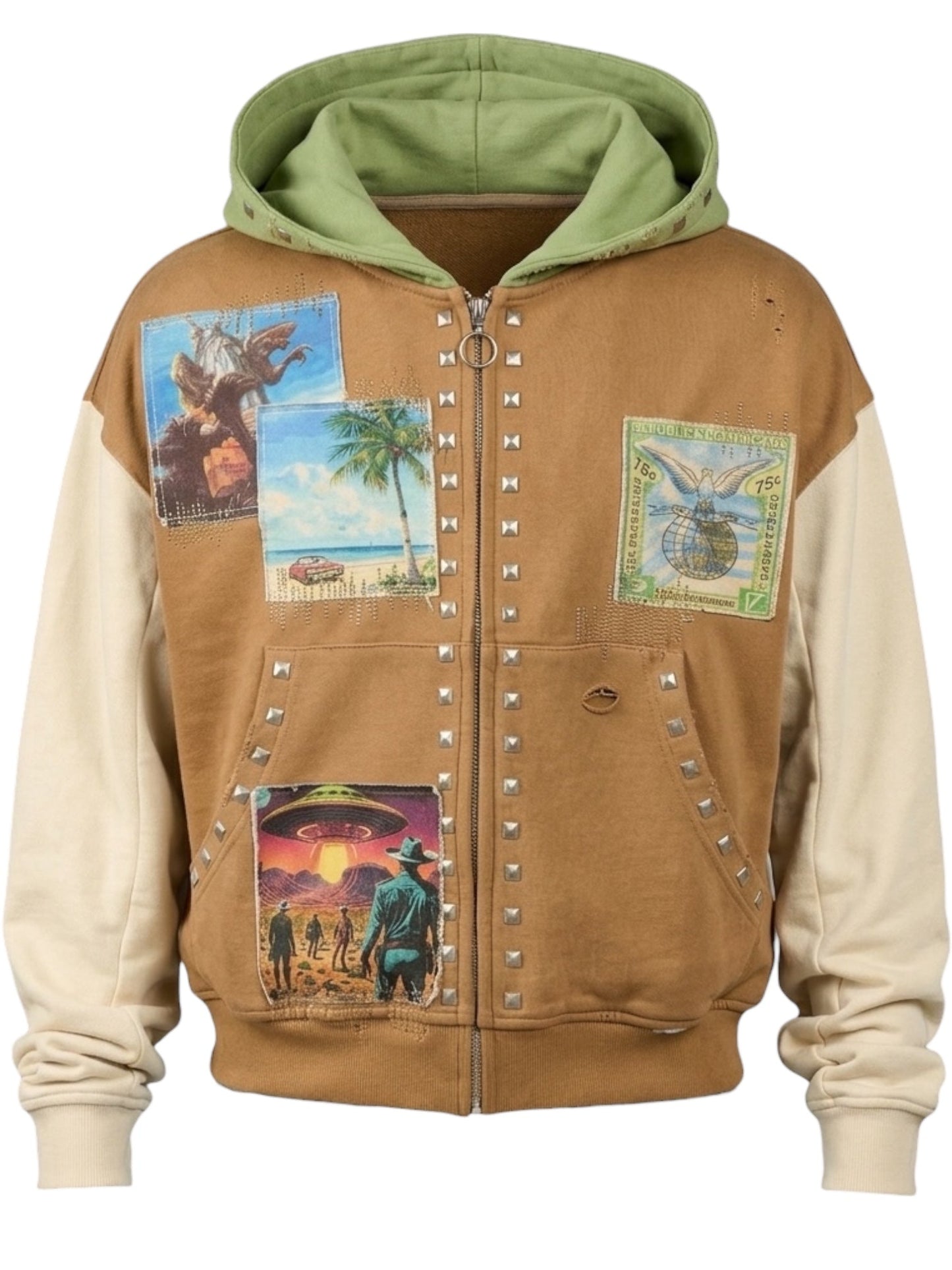 Duaa Traveler Hoodie Brown