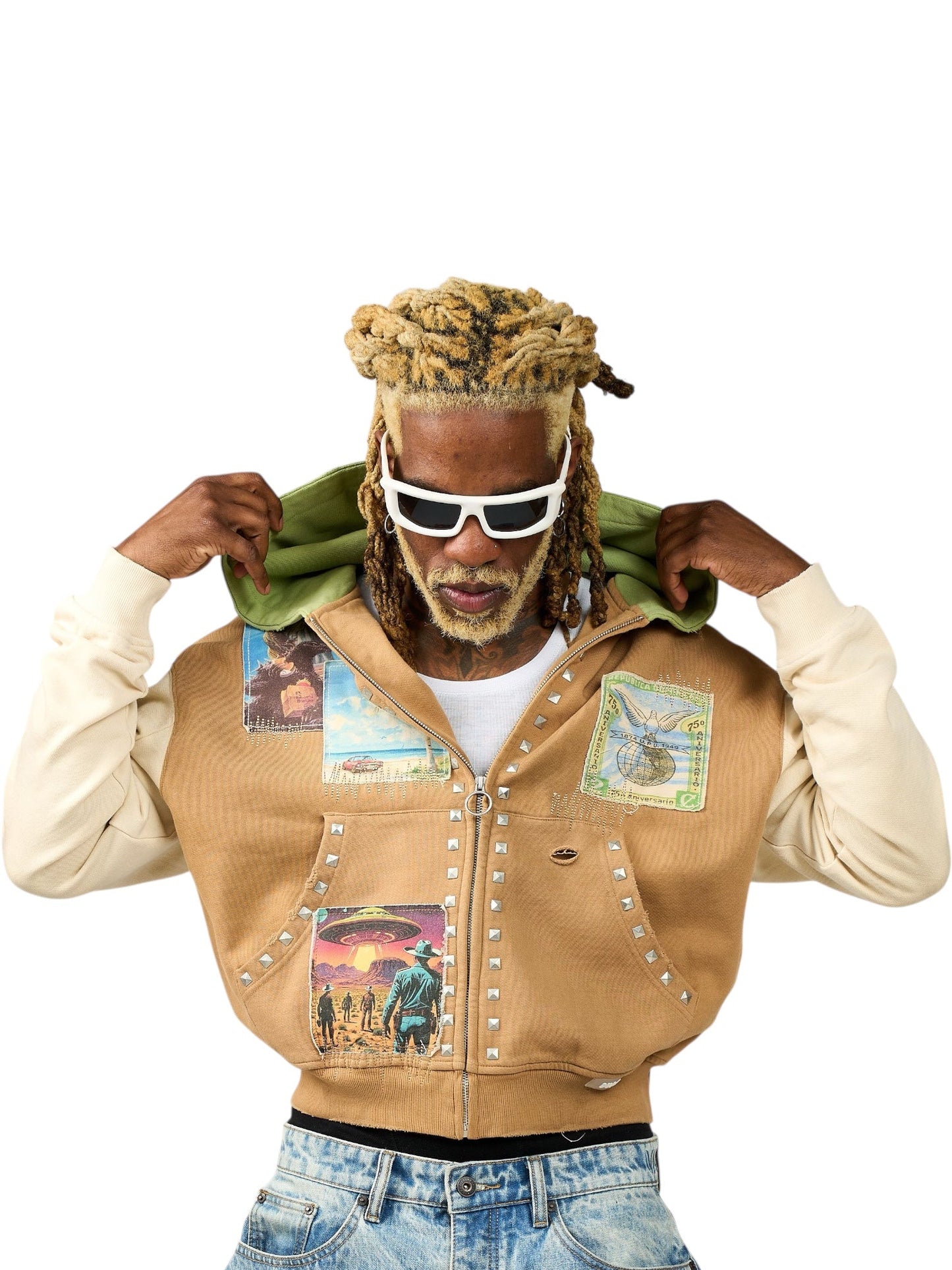 Duaa Traveler Hoodie Brown