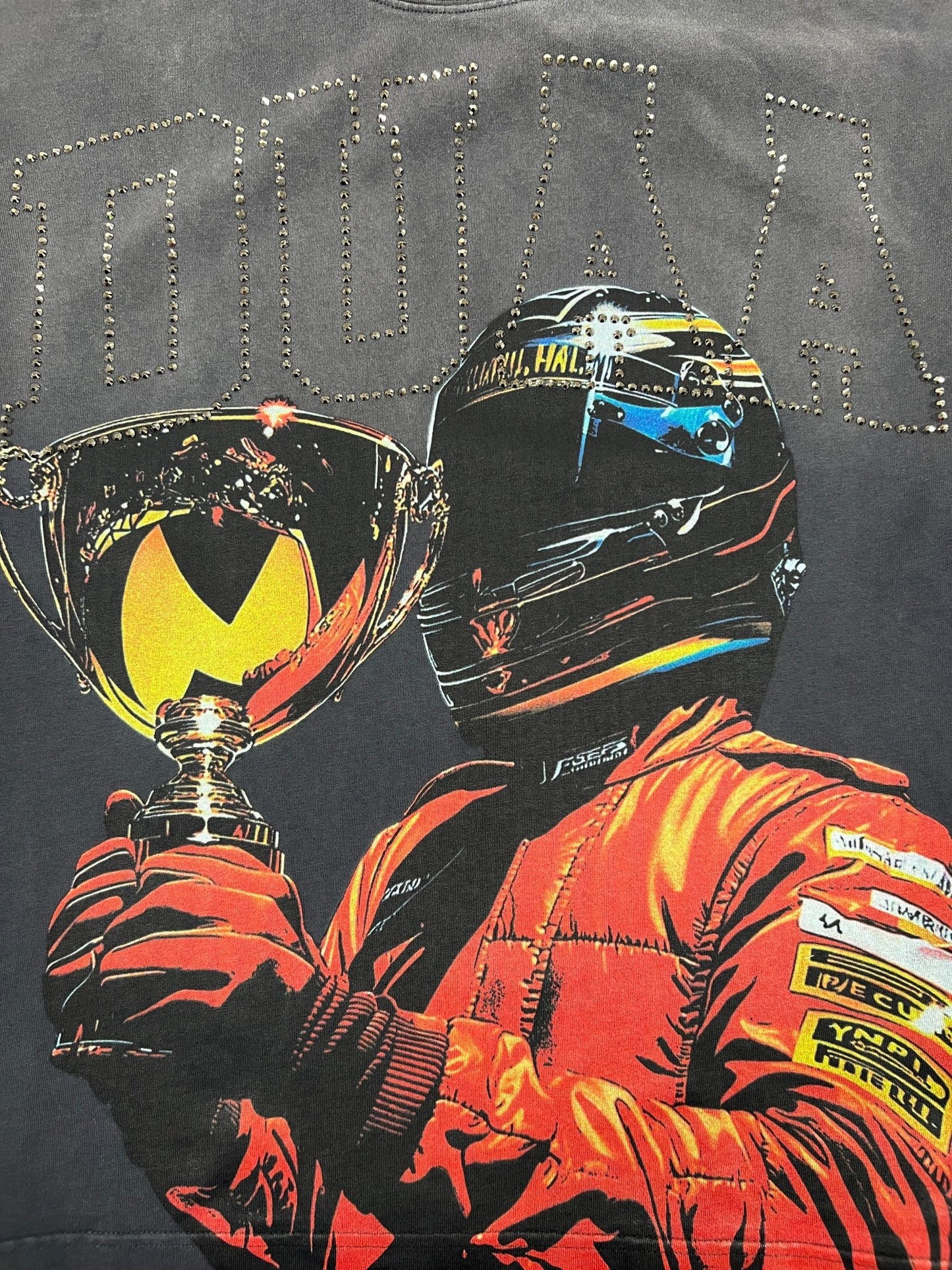 Duaa Trophies Tee Shirt Gold