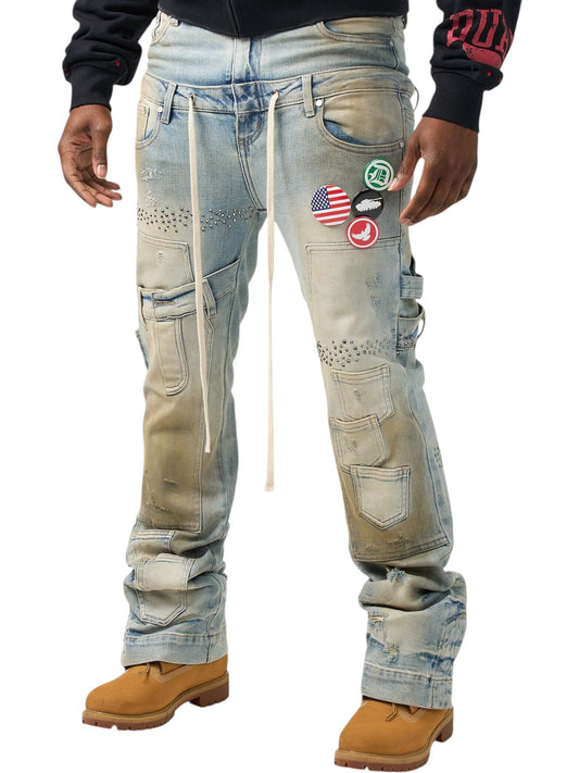 Duaa World Peace Denim Pins