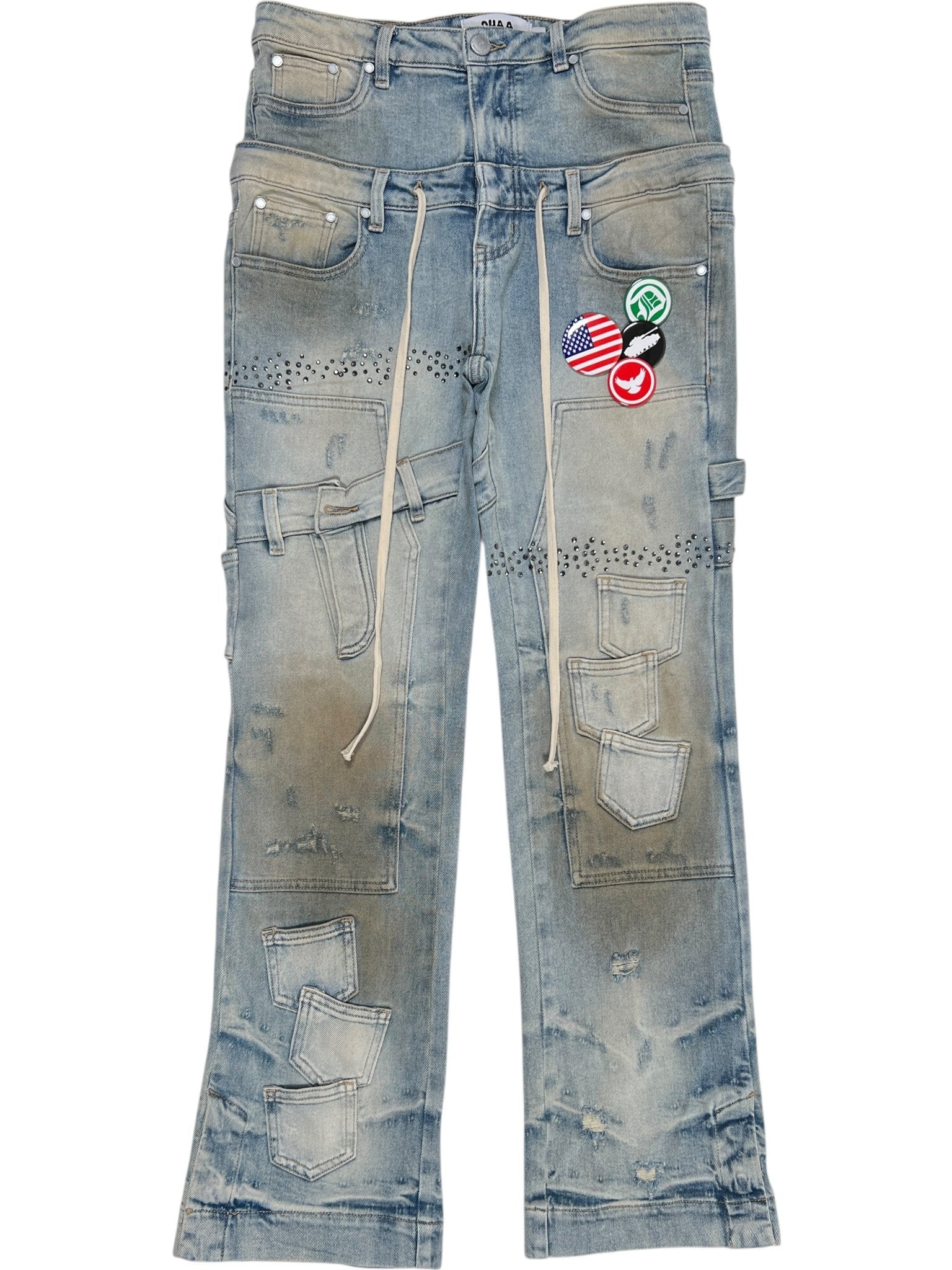 Duaa World Peace Denim Pins