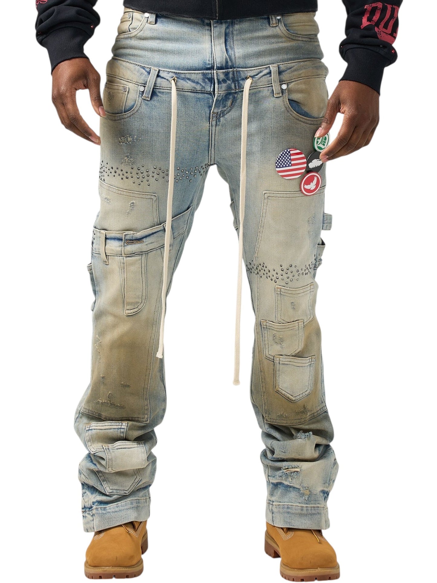 Duaa World Peace Denim Pins