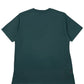 The Family First TF2409GR T-shirt Symbol Green showcases luxury and quality with its flat-lay design, green fabric, short sleeves, and side seam tag. FAMILY FIRST ensures comfortable style with this versatile piece.