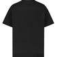 The back view of a Flaneur Artist T-Shirt Black by FLANEUR, crafted from soft cotton jersey, is displayed against a white background.