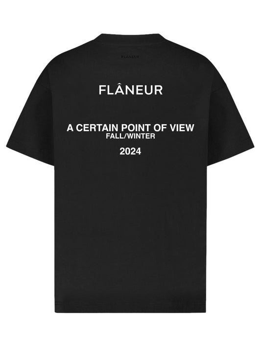 FLANEUR COLLECTION T-SHIRT BLACK