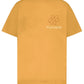 The Flaneur Flower Doodle T-Shirt Org by FLANEUR is made from soft cotton jersey and features a whimsical flower doodle graphic along with the word "Flâneur" on the front.