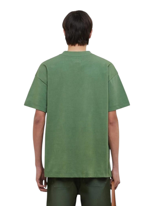 Flaneur Logo T-Shirt Khaki