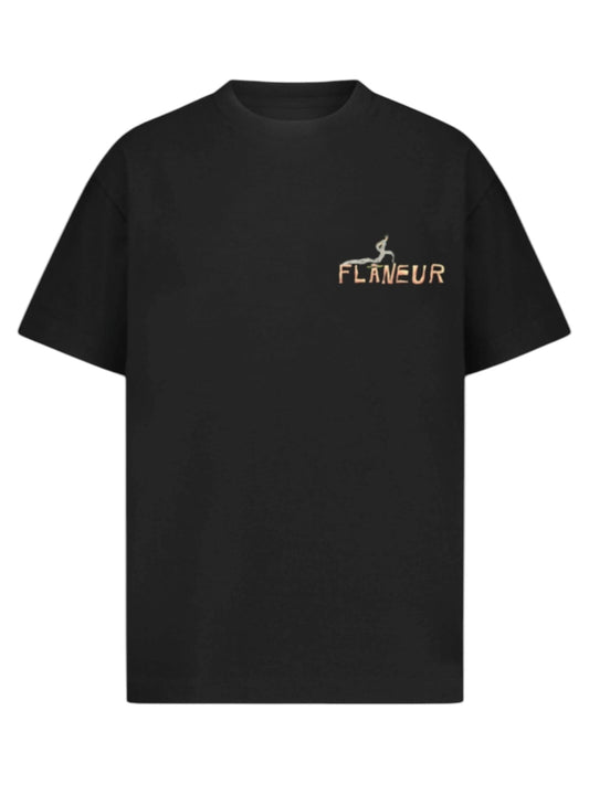 Flaneur Passage of Time T-Shirt Black