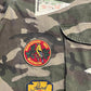 Found Camo Patchwork Cargo Shorts Woodland