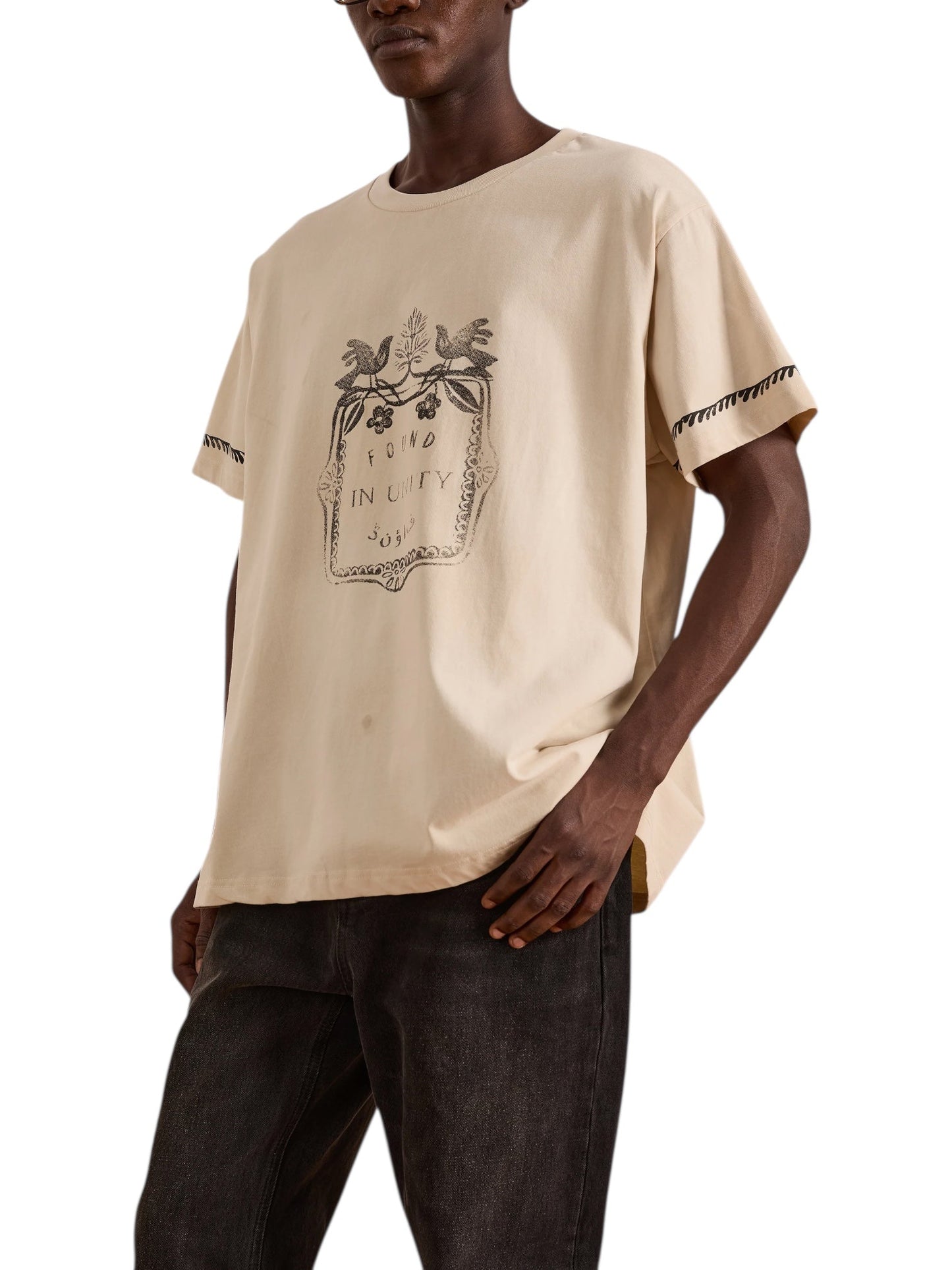 Found Community Tee Off-White