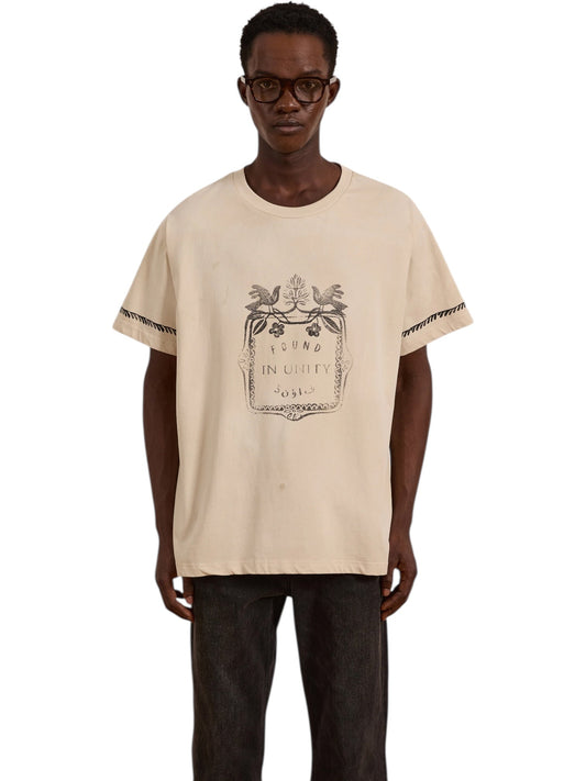 Found Community Tee Off-White