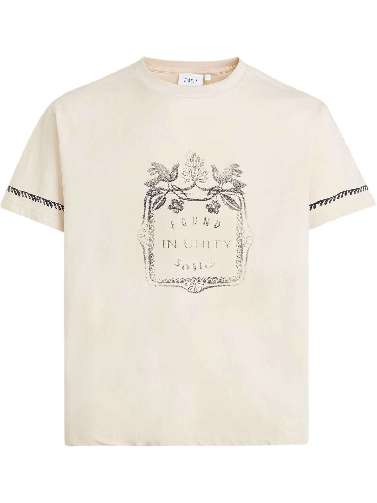 Found Community Tee Off-White