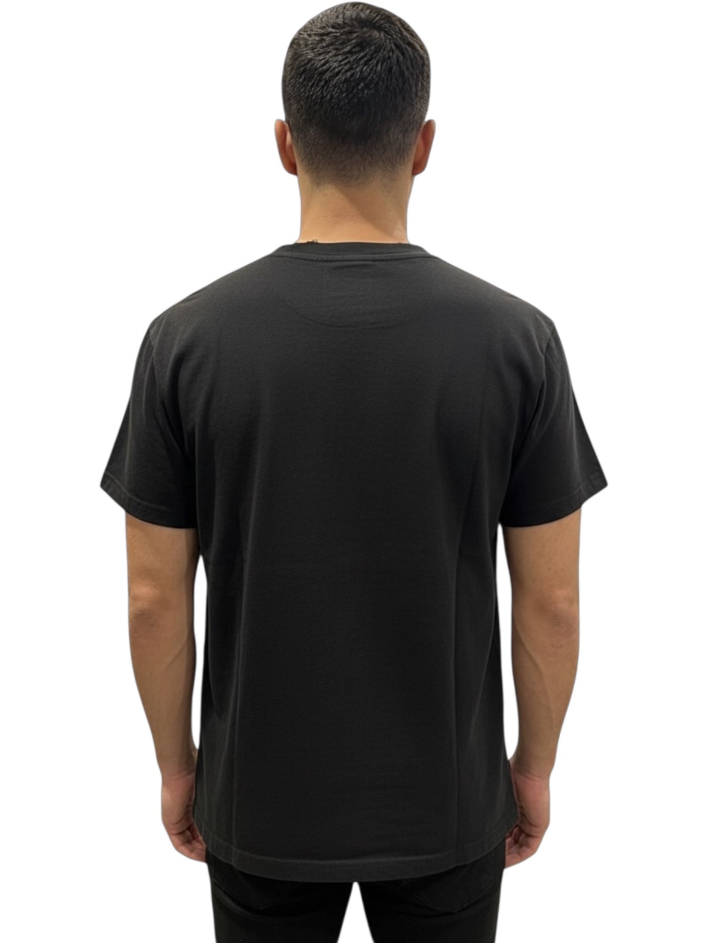 Found Embroidered Patches Camp Tee Black