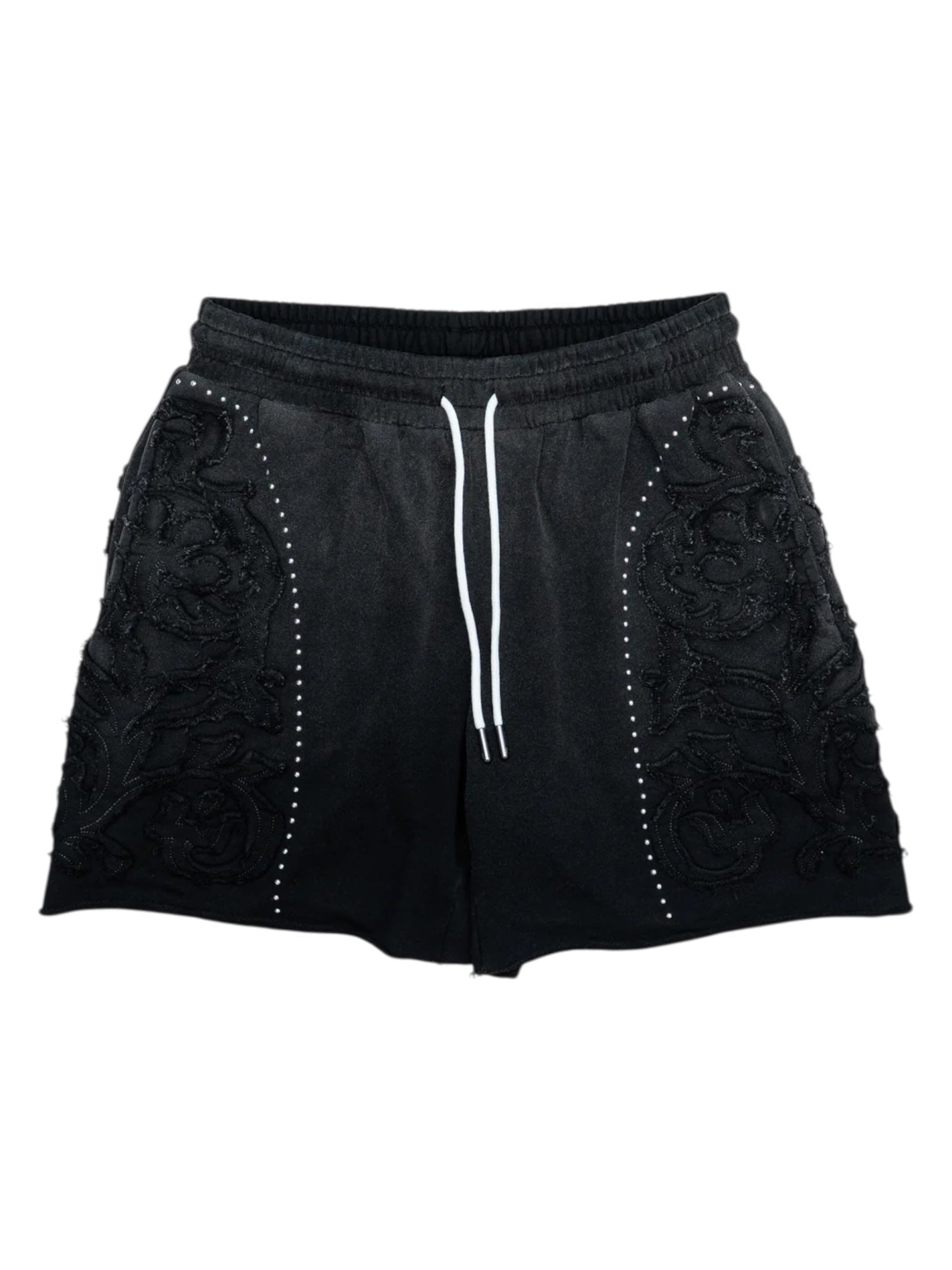 Free Refills Cathedral Fleece Shorts (FR-F25-023) Black