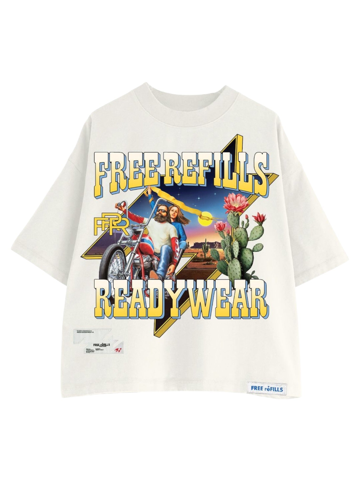 Free Refills Davidson Tee (FR-S26-048) Off White