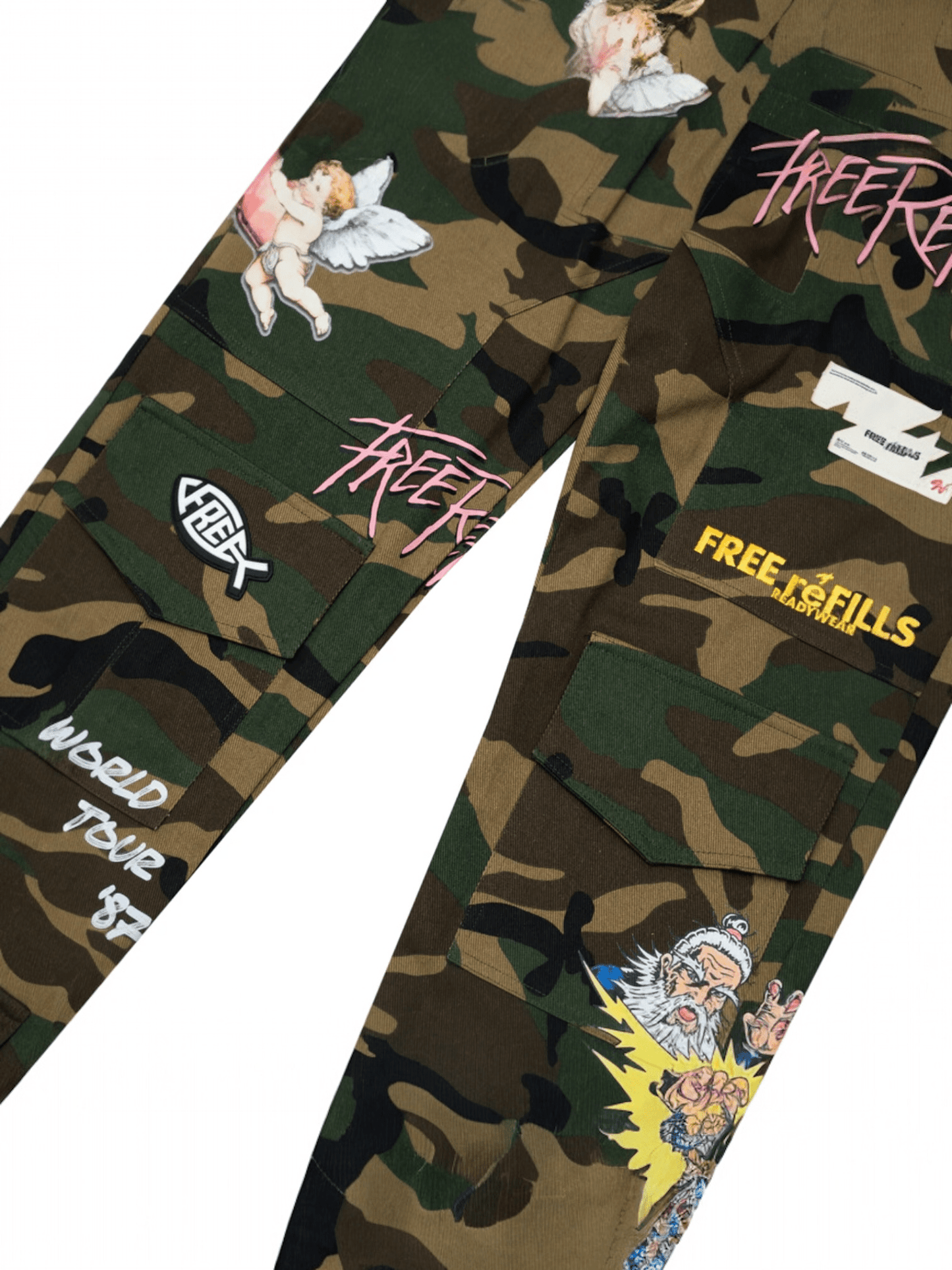 Free Refills Flyod Camo Cargos (FR-S26-069)