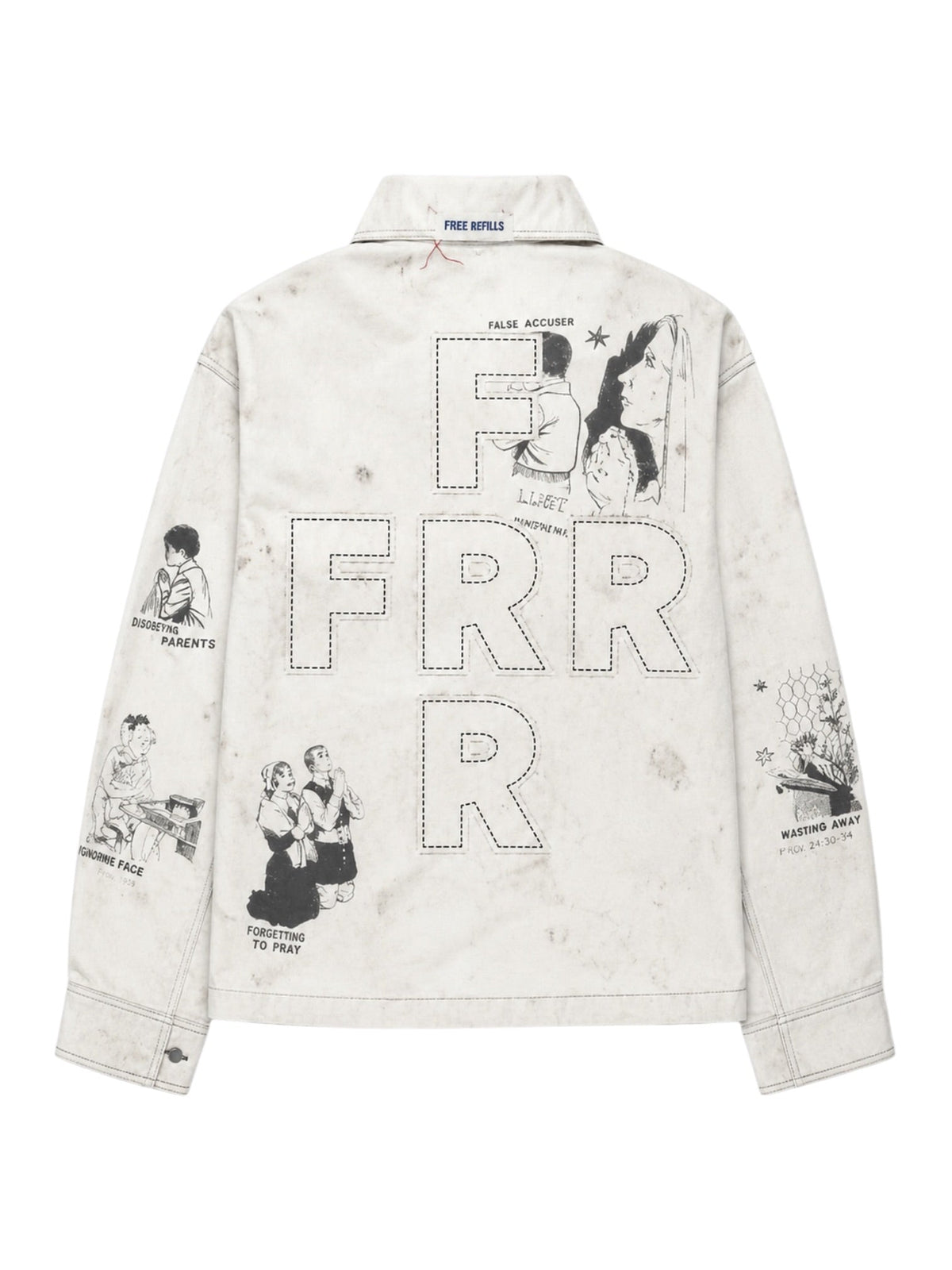 Probus Free Refills FR-H26-006 Miracle Jacket Off White Free Refills FR-H26-006 Miracle Jacket Off White OFF WHITE