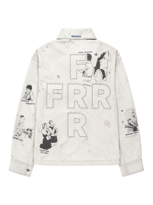 Probus Free Refills FR-H26-006 Miracle Jacket Off White Free Refills FR-H26-006 Miracle Jacket Off White OFF WHITE