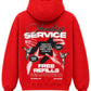 Probus Free Refills FR-HOLIDAY26-003 Sunday Service Hoodie Free Refills FR-HOLIDAY26-003 Sunday Service Hoodie RED