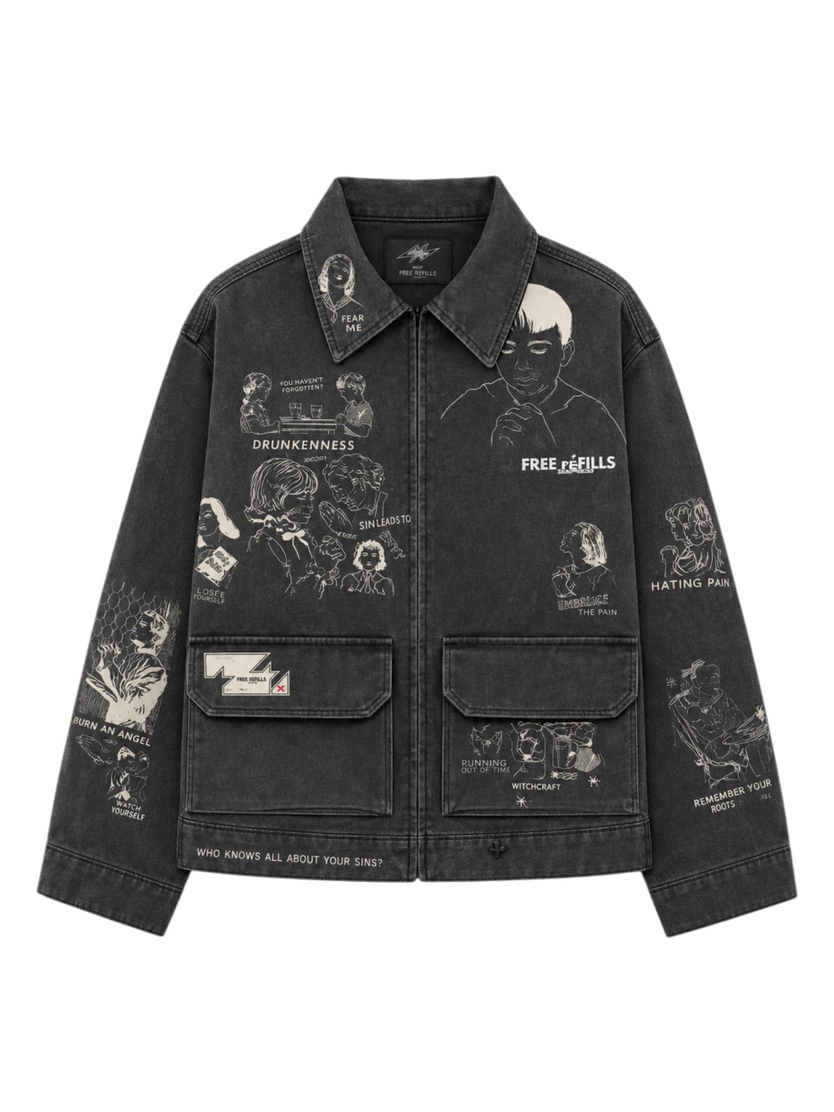 Free Refills FR-HOLIDAY26-030 Miracle Jacket Black