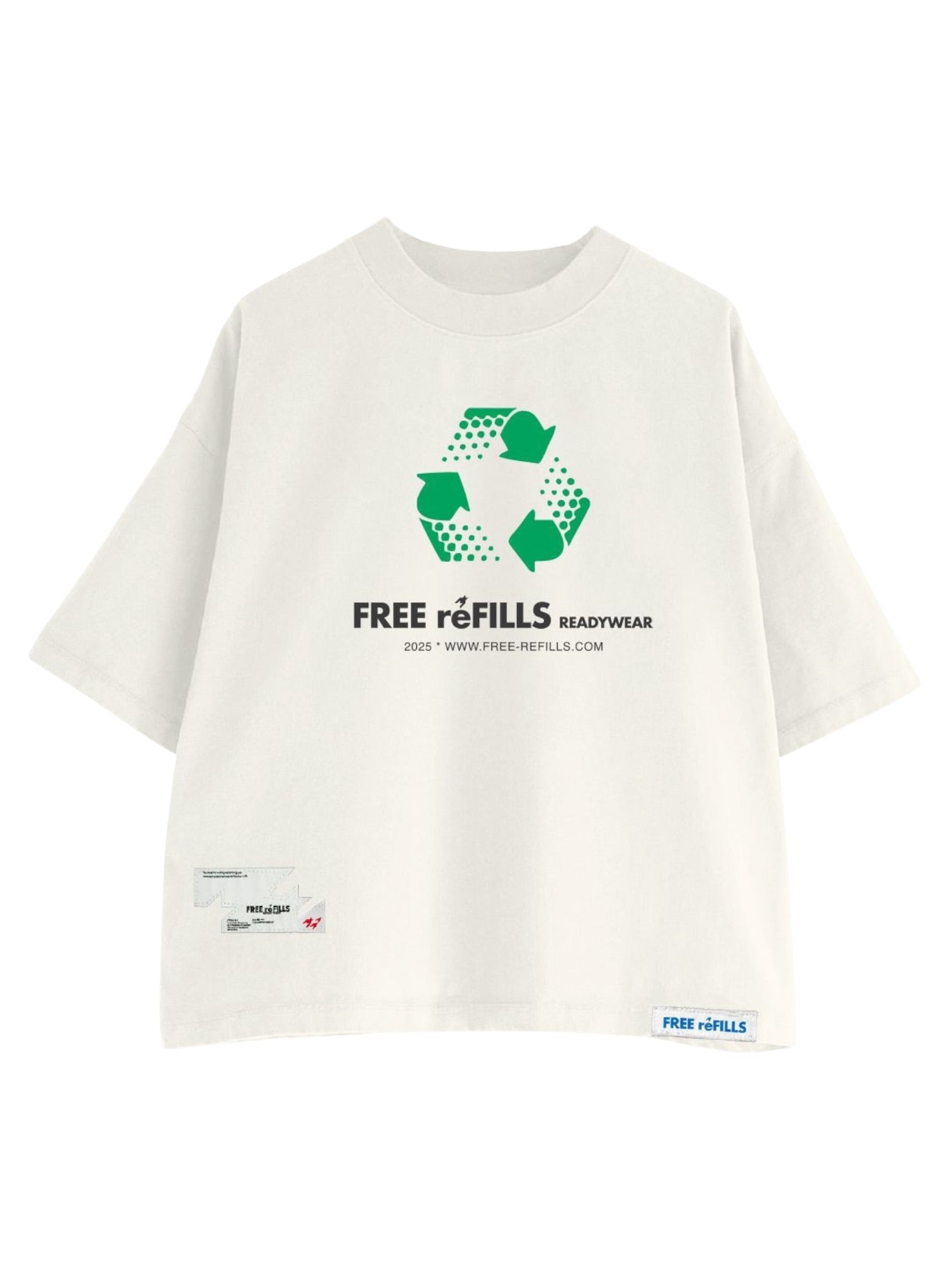 Free Refills FRR TEE (FR-S26-041) Off White