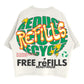Free Refills FRR TEE (FR-S26-041) Off White