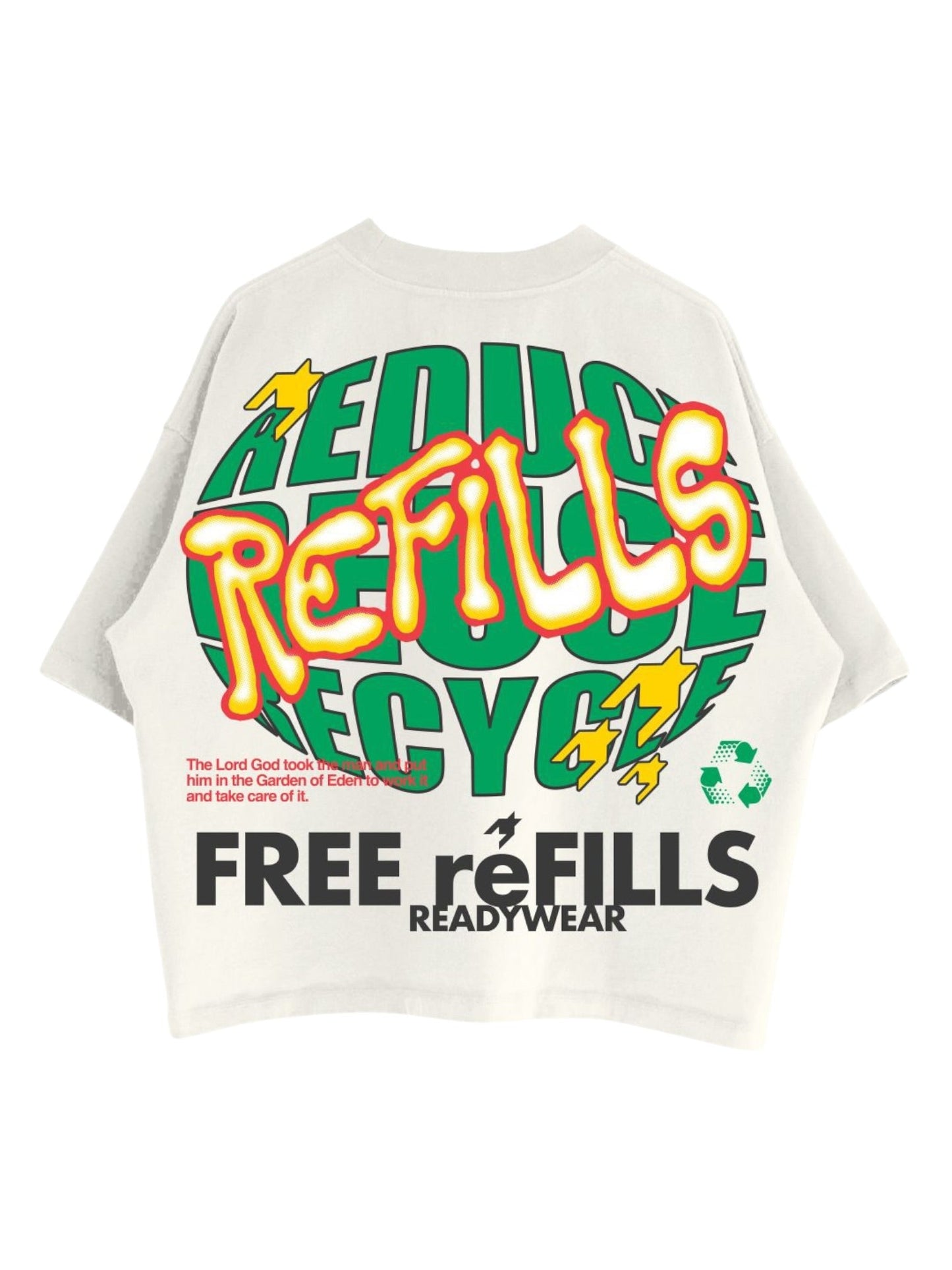 Free Refills FRR TEE (FR-S26-041) Off White