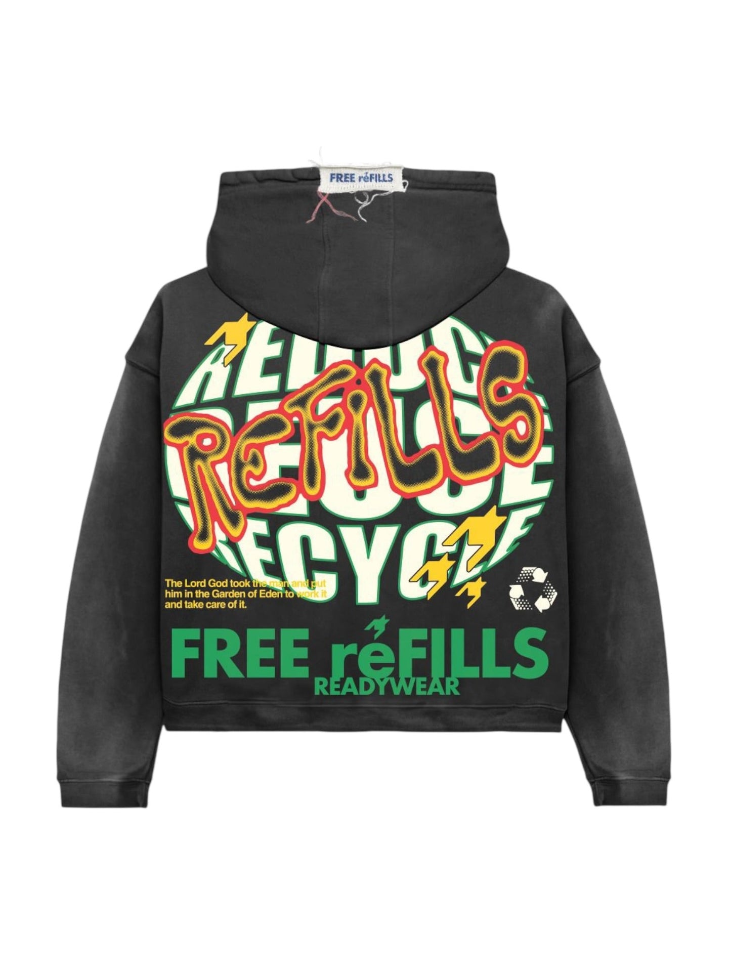 Free Refills FRR Zip Up (FR-S26-044) Black