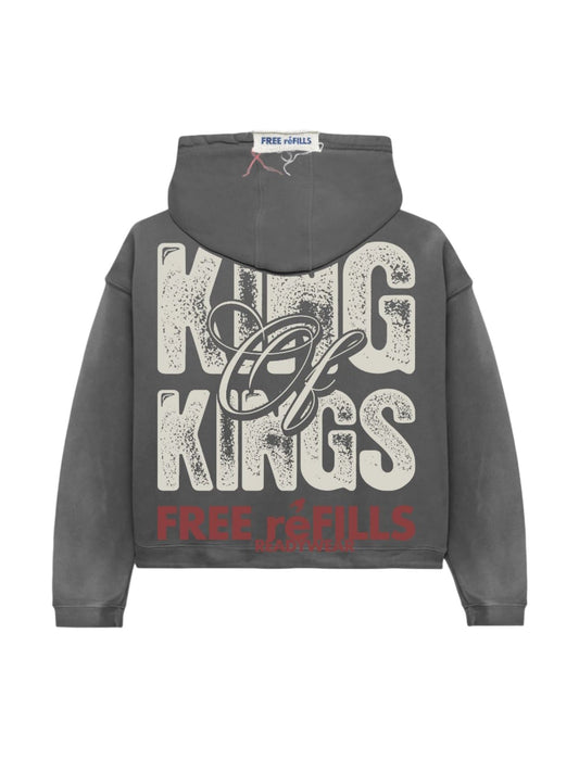 Free Refills Kings Zip Up (FR-S26-036) Vintage Grey