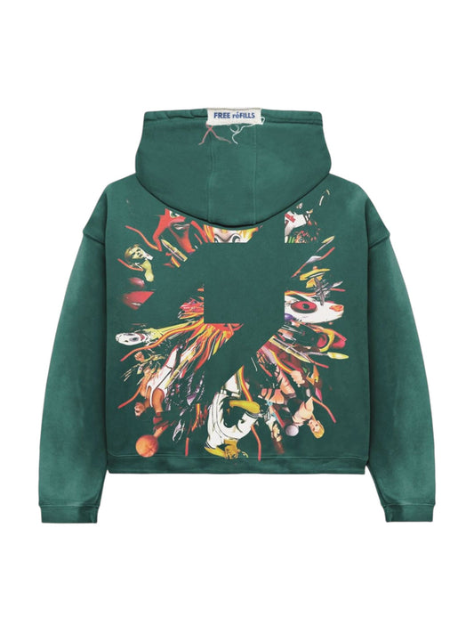 Free Refills PS Hoodie (FR-S26-027 Green
