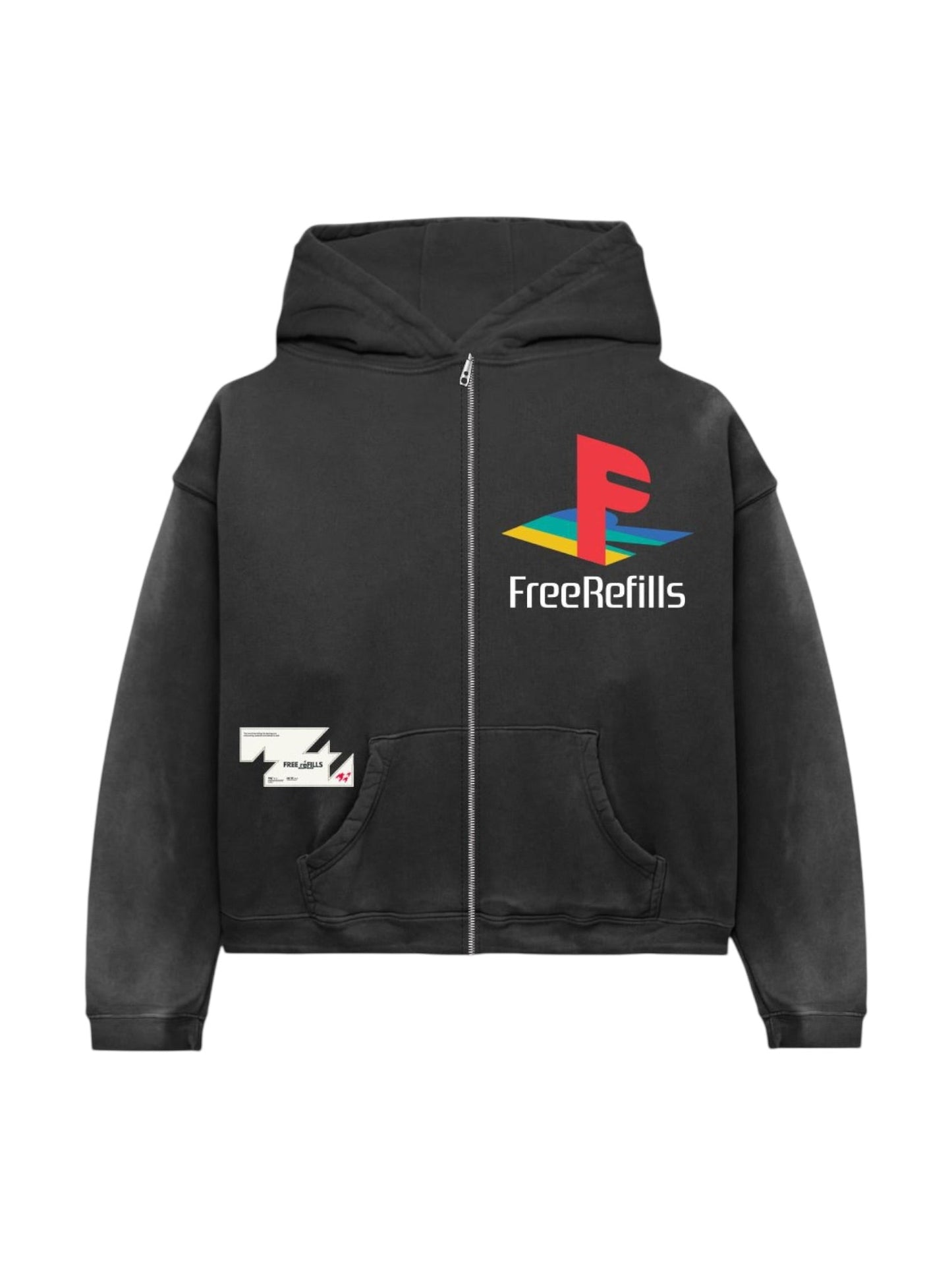Free Refills Ps Hoodie (FR-S26-028) Black