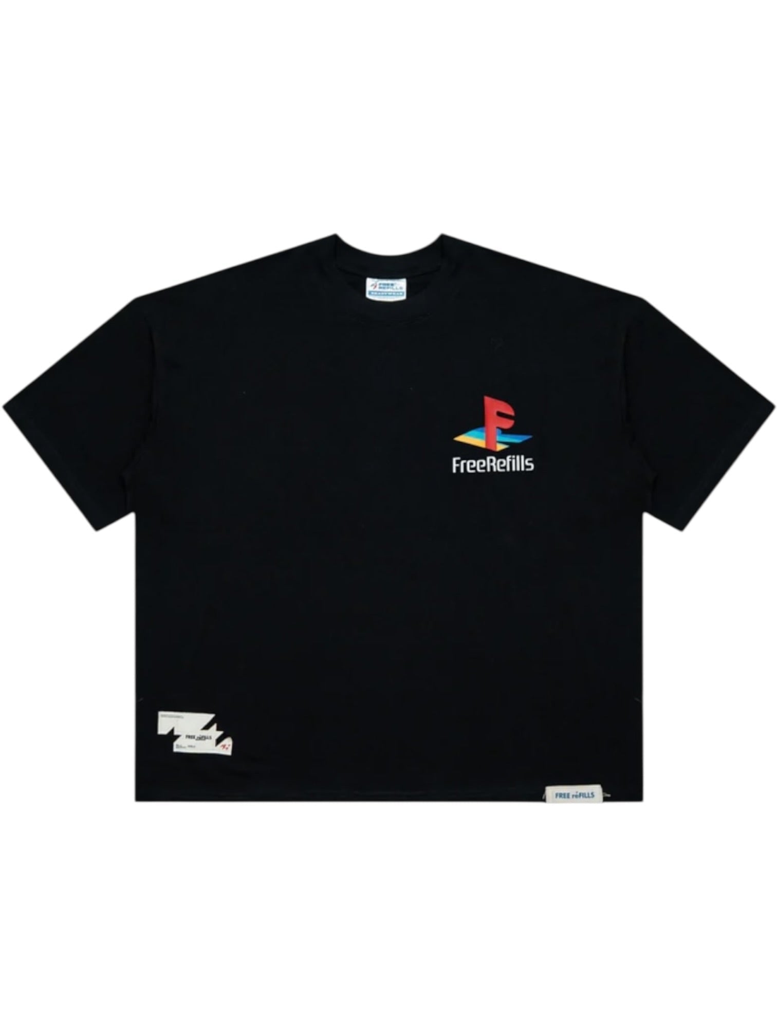 Free Refills Ps Tee (FR-S26-026) Black