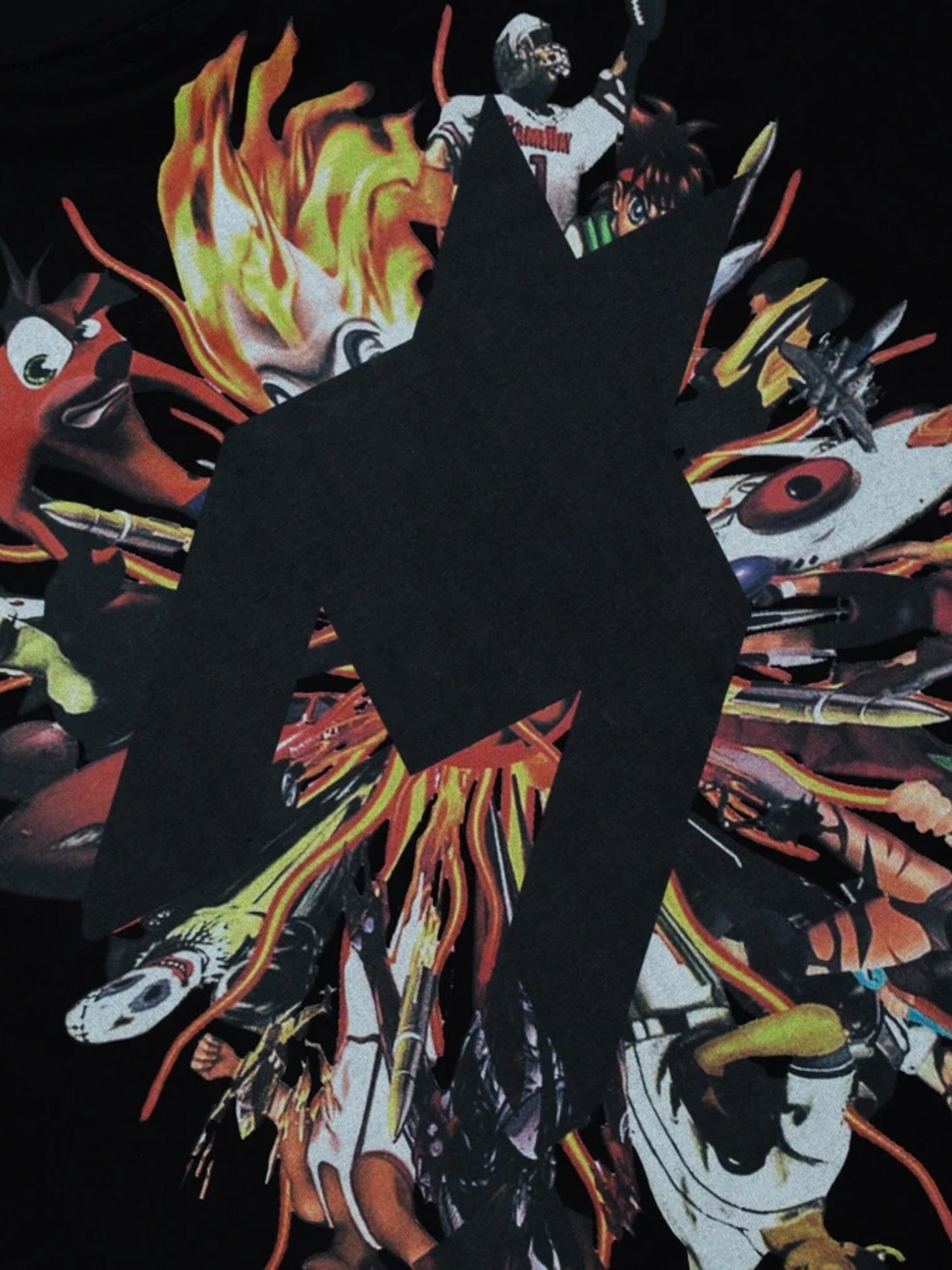 Free Refills Ps Tee (FR-S26-026) Black