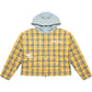 Free Refills Quilted Flannel Zip Jacket (FR-H25-041) Yellow