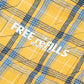 Free Refills Quilted Flannel Zip Jacket (FR-H25-041) Yellow